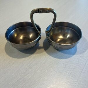 Pottery Barn double bowl decor